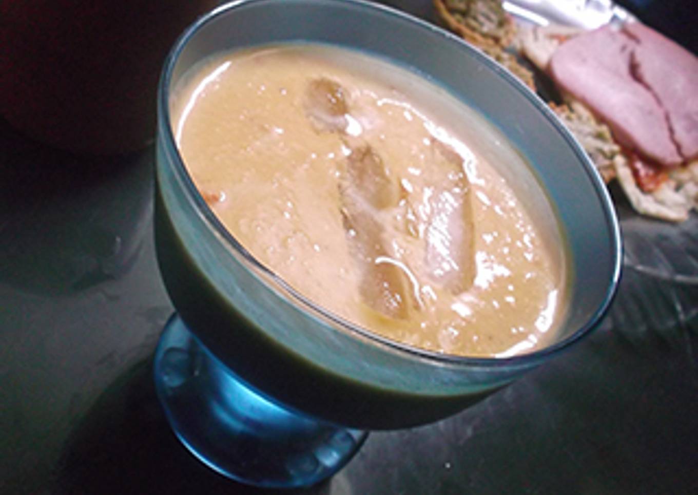 Gazpacho de aguacate y manzana