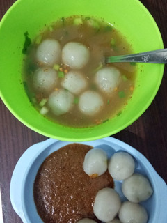 Foto resep Cilok kuah dan cilok bumbu kacang kenyal lembut