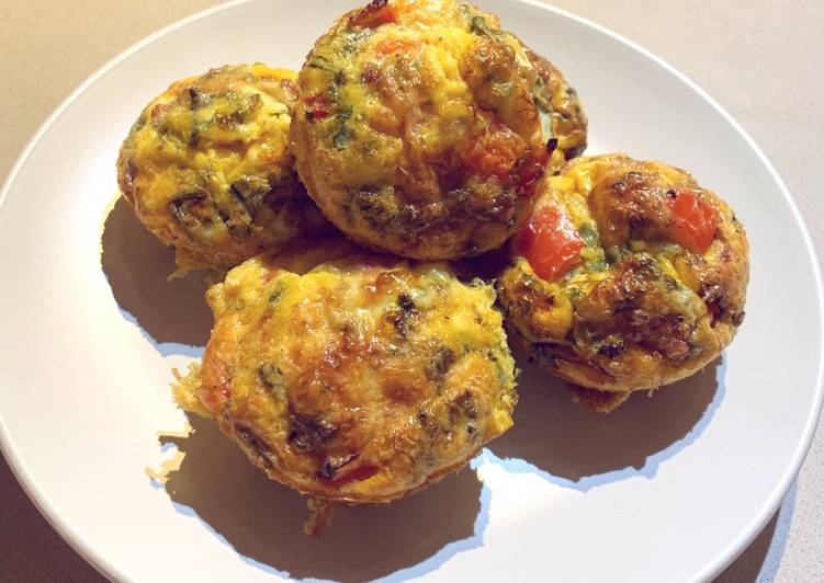 Steps to Make Any-night-of-the-week Omelette Muffins