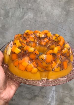 Foto resep Puding Mangga Selasih