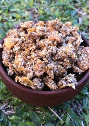 Una foto de Granola casera saludable