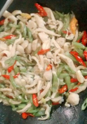 Foto resep Tumis jamur tiram bakso sayur