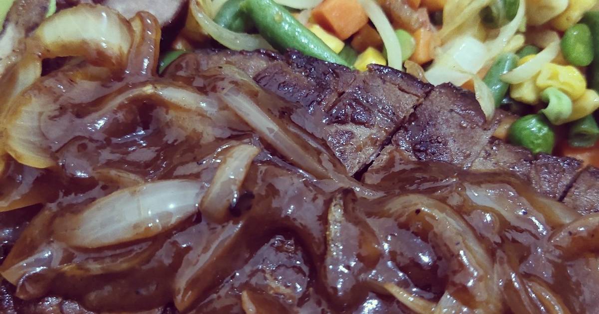 Resep Sirloin Steak with Barbeque Sauce oleh Mayang Kitchen Cookpad