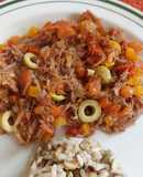Ropa vieja cubana