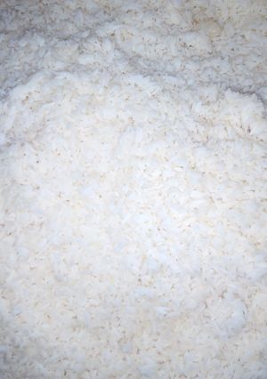 A picture of White rice.