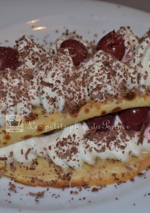 Une photo de Crêpe Forêt noire
