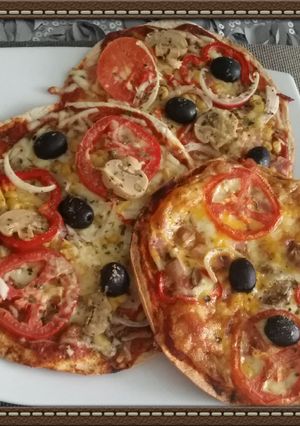 Una foto de Pizza divertida y rápida