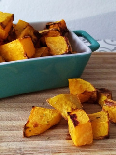 Foto di Zucca al rosmarino in friggitrice ad aria