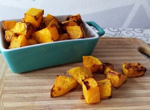 Foto di Zucca al rosmarino in friggitrice ad aria