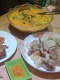 14. Ketupat kare + serundeng