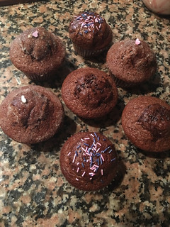 Una foto de Magdalenas súper esponjosas de ColaCao y Nutella
