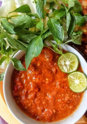 Foto resep Sambal Pecel ala Kaki Lima