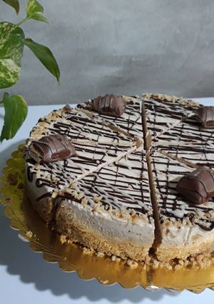 Une photo de Cheesecake kinder chocolat
