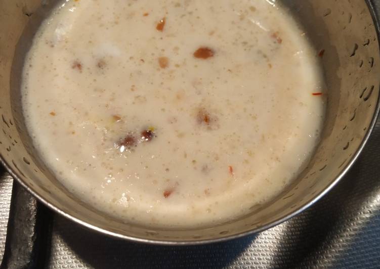 Recipe of Award-winning Rava kheer