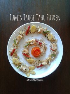 Foto resep 392. Tumis Tauge Tahu Putren