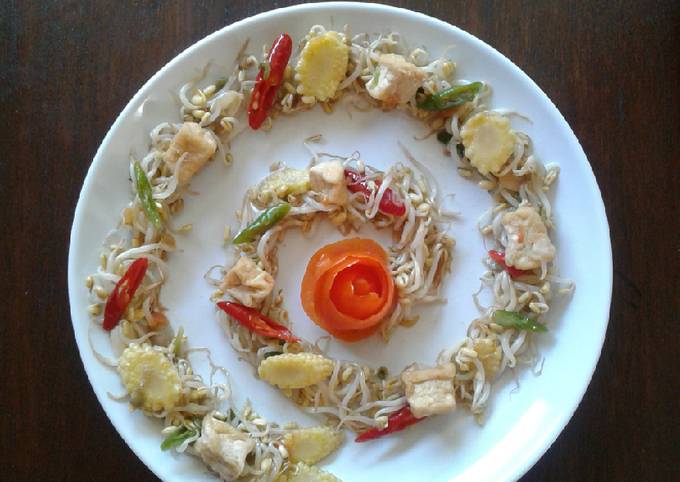 Resep 392. Tumis Tauge Tahu Putren Resep 392. Tumis Tauge Tahu Putren