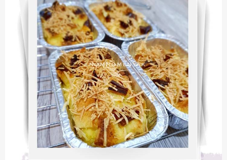 Bumbu Puding Roti (Panggang) | Cara Masak Puding Roti (Panggang) Yang Enak Dan Mudah