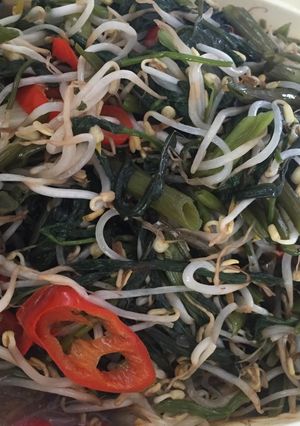 Foto resep Tumis Kangkung Toge Terasi