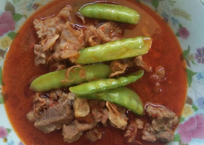 Sambal Goreng Daging Sapi Endul