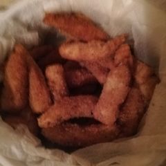 A picture of Fish fingers.