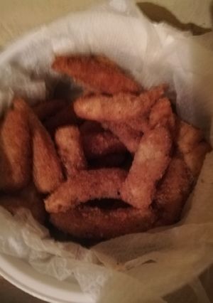 A picture of Fish fingers.