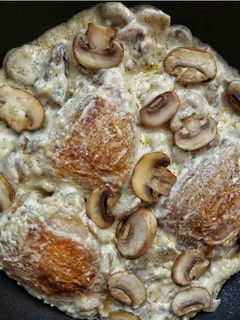 Foto resep Creamy parmesan mushroom chicken