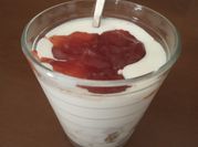 Una foto de mini tarta de requesón