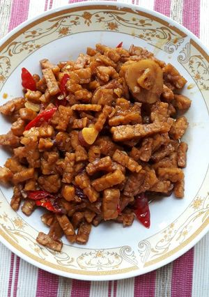 Foto resep Orek tempe si hitam manis super simple