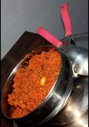 A picture of Gajar halwa.