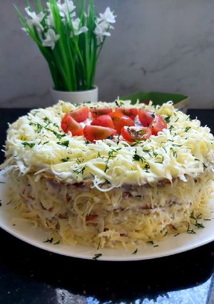 Фото Кабачковый торт.