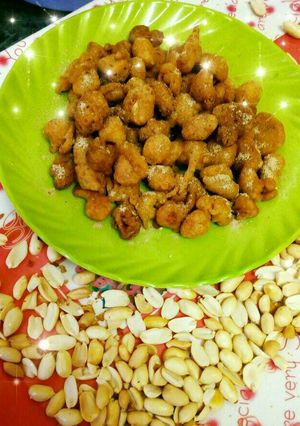 A picture of Masala peanuts.