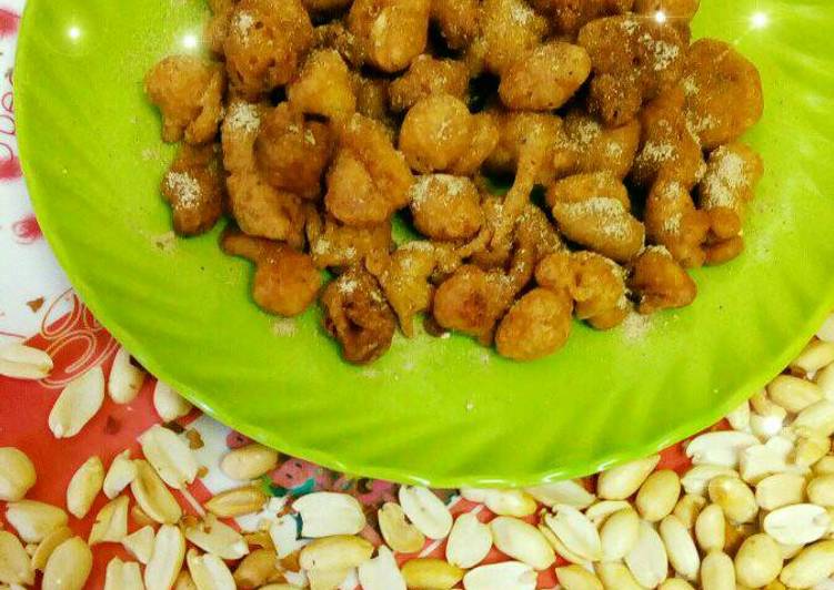 Steps to Prepare Any-night-of-the-week Masala peanuts