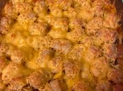 A picture of hot dog casserole