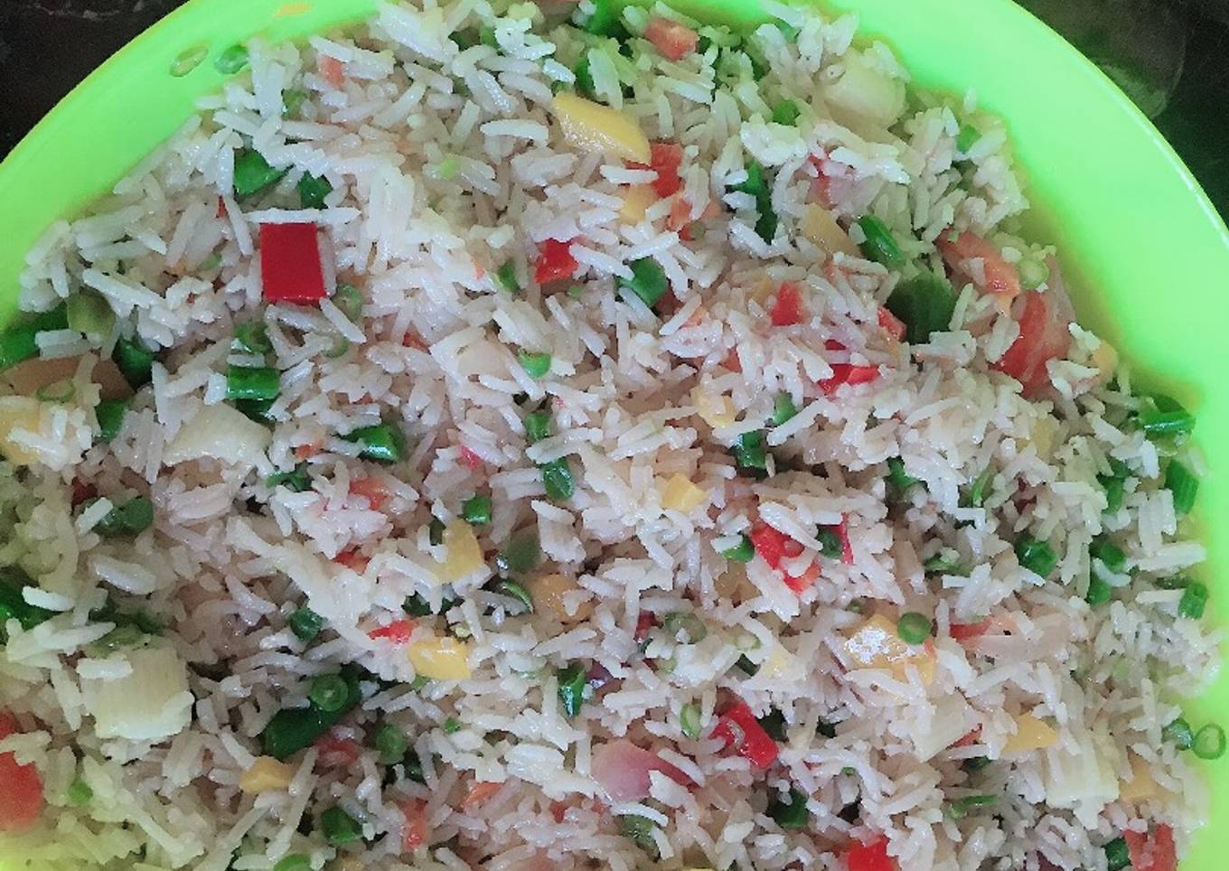 Vegetable Rice#myfavouriteeasterdishcontest#