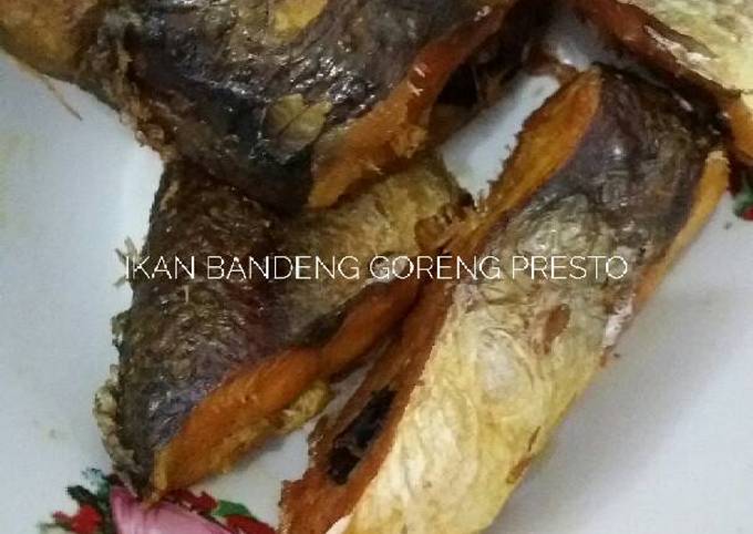 Resep Ikan bandeng goreng presto yang Enak Banget