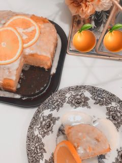 صورة لوصفة كيكة البرتقال 🍊