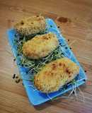 Croquetas de coliflor a los dos quesos