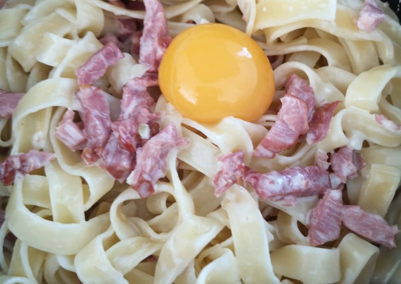 Pâtes à la carbonara #