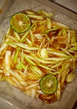 Foto resep Asinan mangga muda