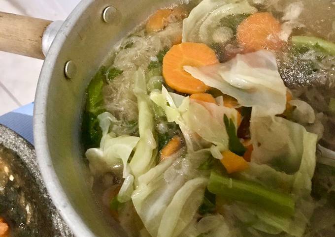 Recipe: Appetizing Sayur sop