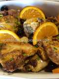 Frango grelhado com molho de citrinos e ervas aromáticas