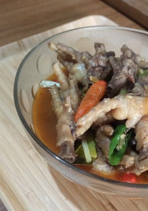Foto resep Ceker Pedas Saus Bulgogi