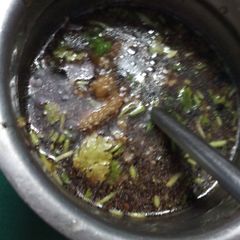 A picture of Brinjal Puli Gosthu-Kumbakonam special.
