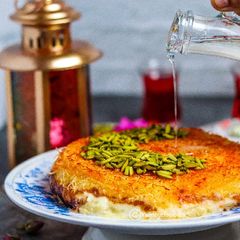 Kunafa/kunafa/knafeh/ knafeh A picture of Kunafa/kunafa/knafeh/ knafeh.