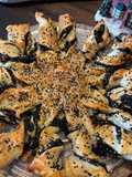 Estrella de Espinacas, Roquefort y Pasas