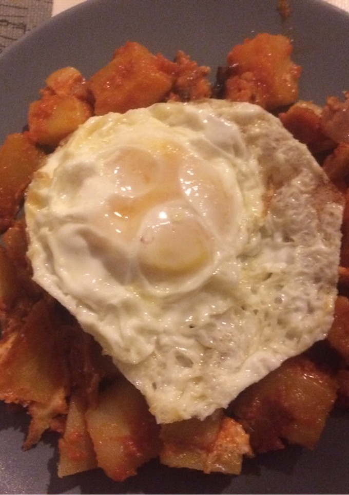 Una foto de Huevos al plato