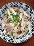 蠔油茭白筍炒肉片