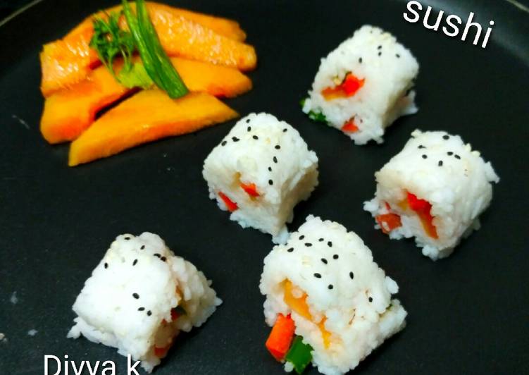 Easiest Way to Prepare Super Quick Homemade Sushi
