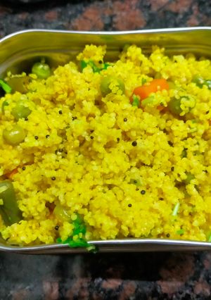 A picture of Foxtail Millet Pulao.