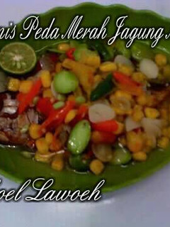 Foto resep Tumis Pedas Peda Merah Jagung Manis
